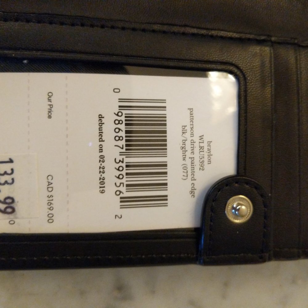 NWT Kate Spade Patterson Drive Painted Edge Wallet - Picture 9 of 9